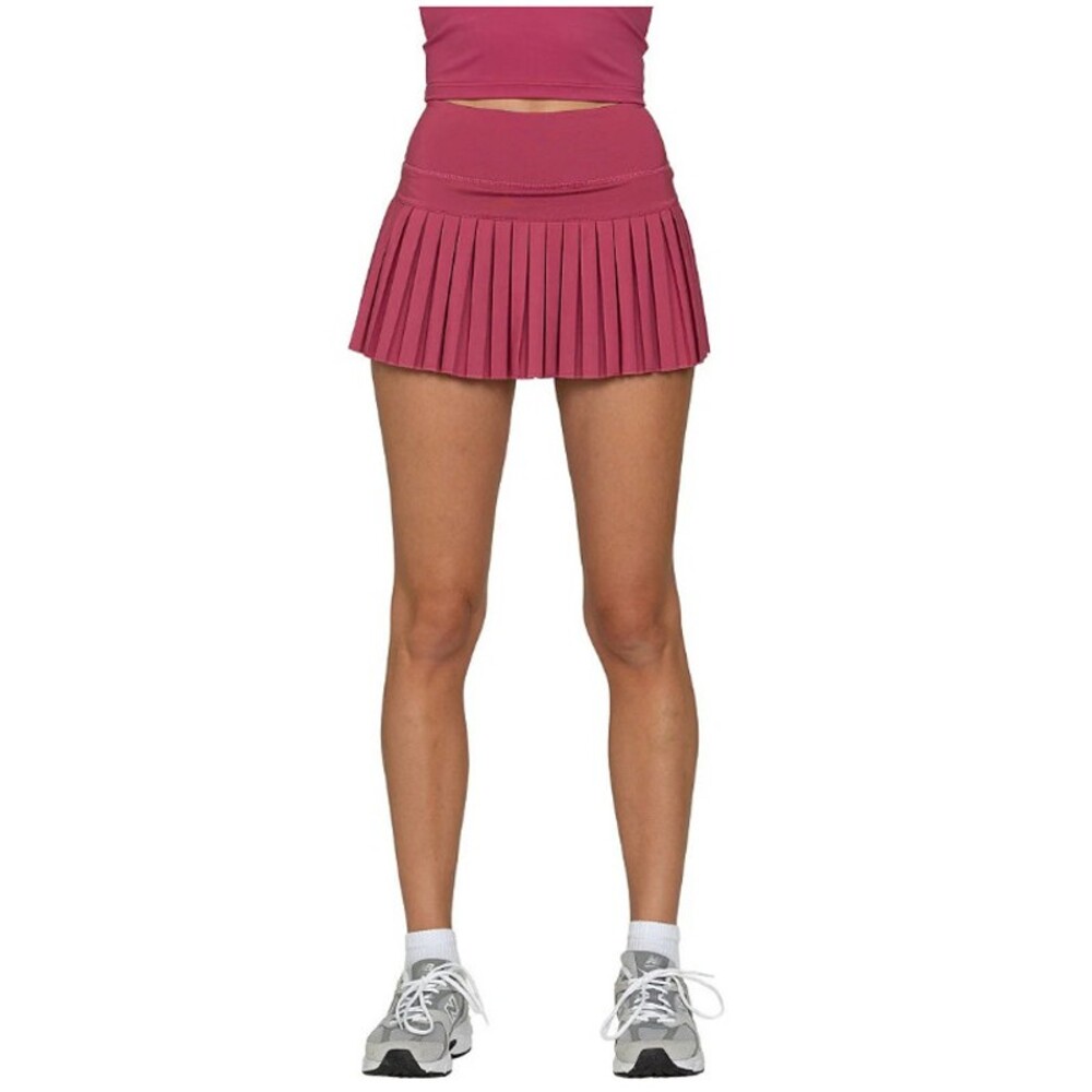 GOLDHINGE Skort Womens Medium Pink Pleated Athletic Tennis Golf Stretch